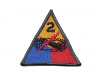 US army shop - Nášivka - 2.obrněná divize • 2nd Armored Division