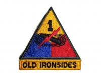 US army shop - Nášivka stará - 1.obrněná divize • 1st Armored Division OLD IRONSIDES