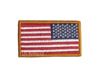 US army shop - Nášivka - vlajka USA • se suchým zipem • Reverzní