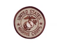 US army shop - Nášivka - USMC ★ logo desert
